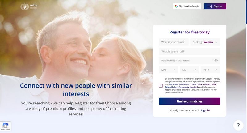 Suggestion for Using SofiaDate to Locate a Perfect Relationship